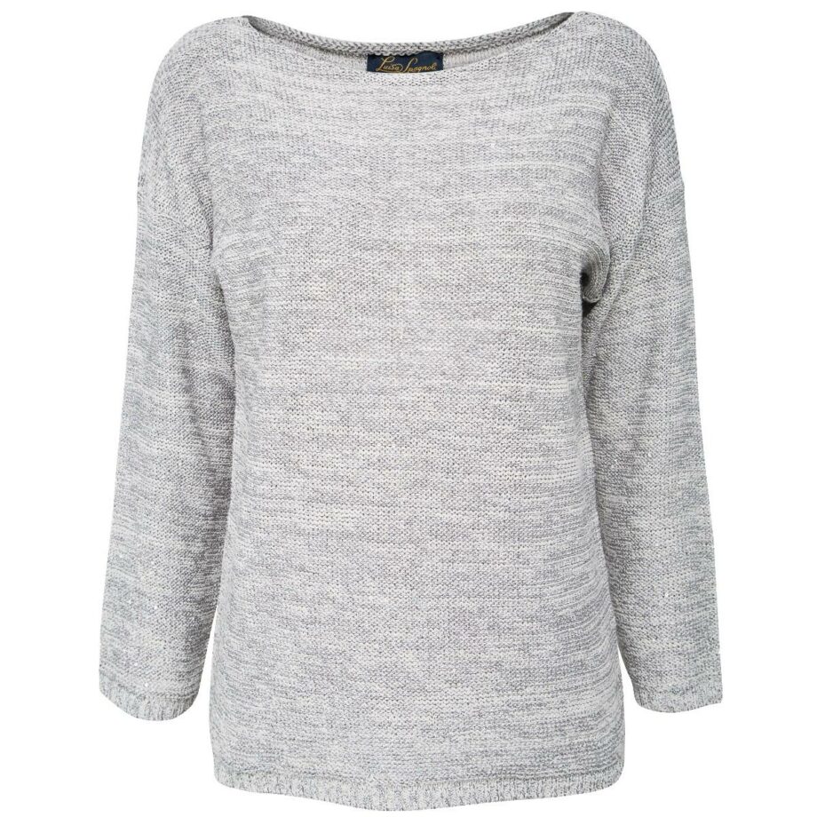 Knit-pullover with decent sequin details