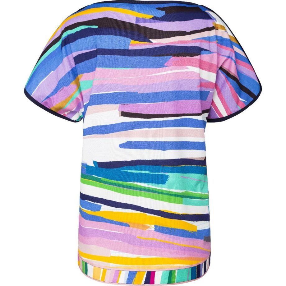 Cotton t-shirt with straight cut