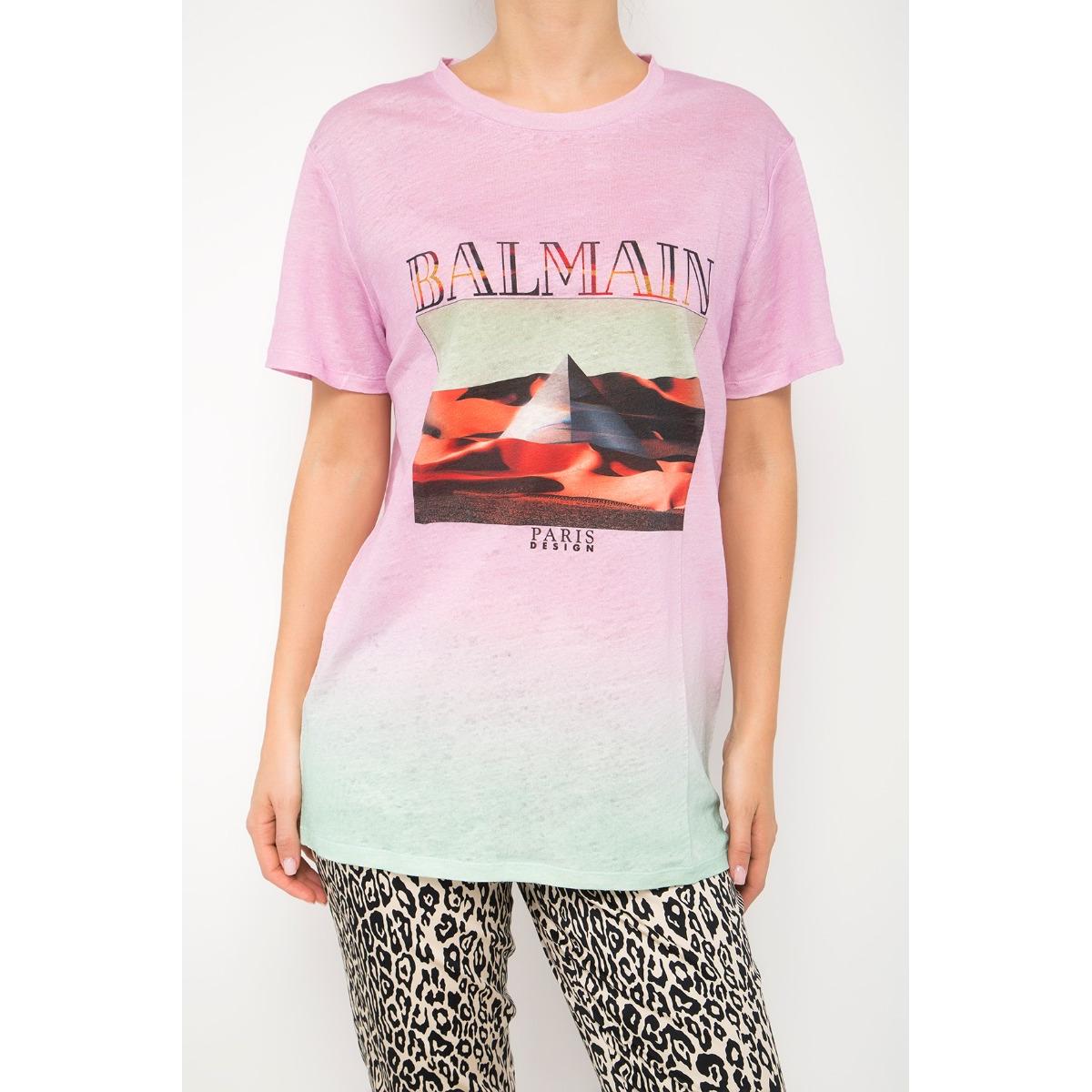 balmain oversized t shirt