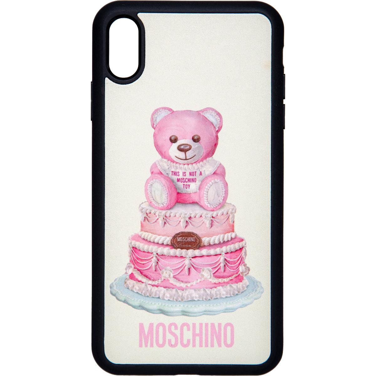 Case With Teddy Print For Iphone Xs Max Popp Kretschmer Multibrand Fashion Store