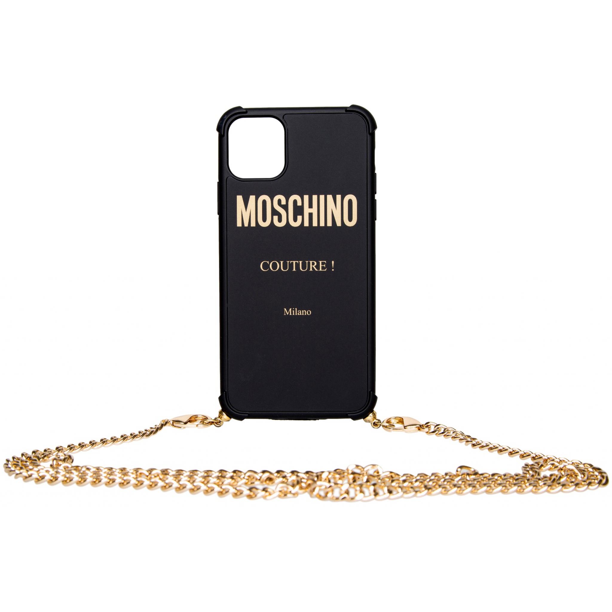 moschino phone case with strap
