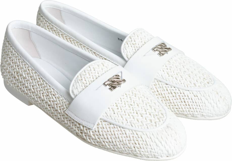 Wattlework loafers with delicate logo detail