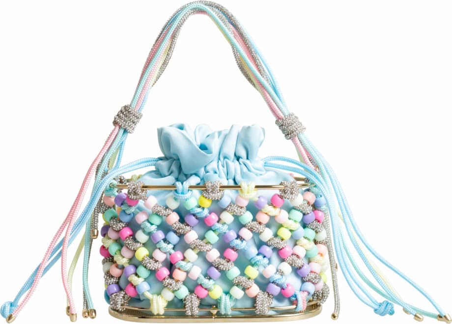 Mini-Bag with colorful rhinestone details