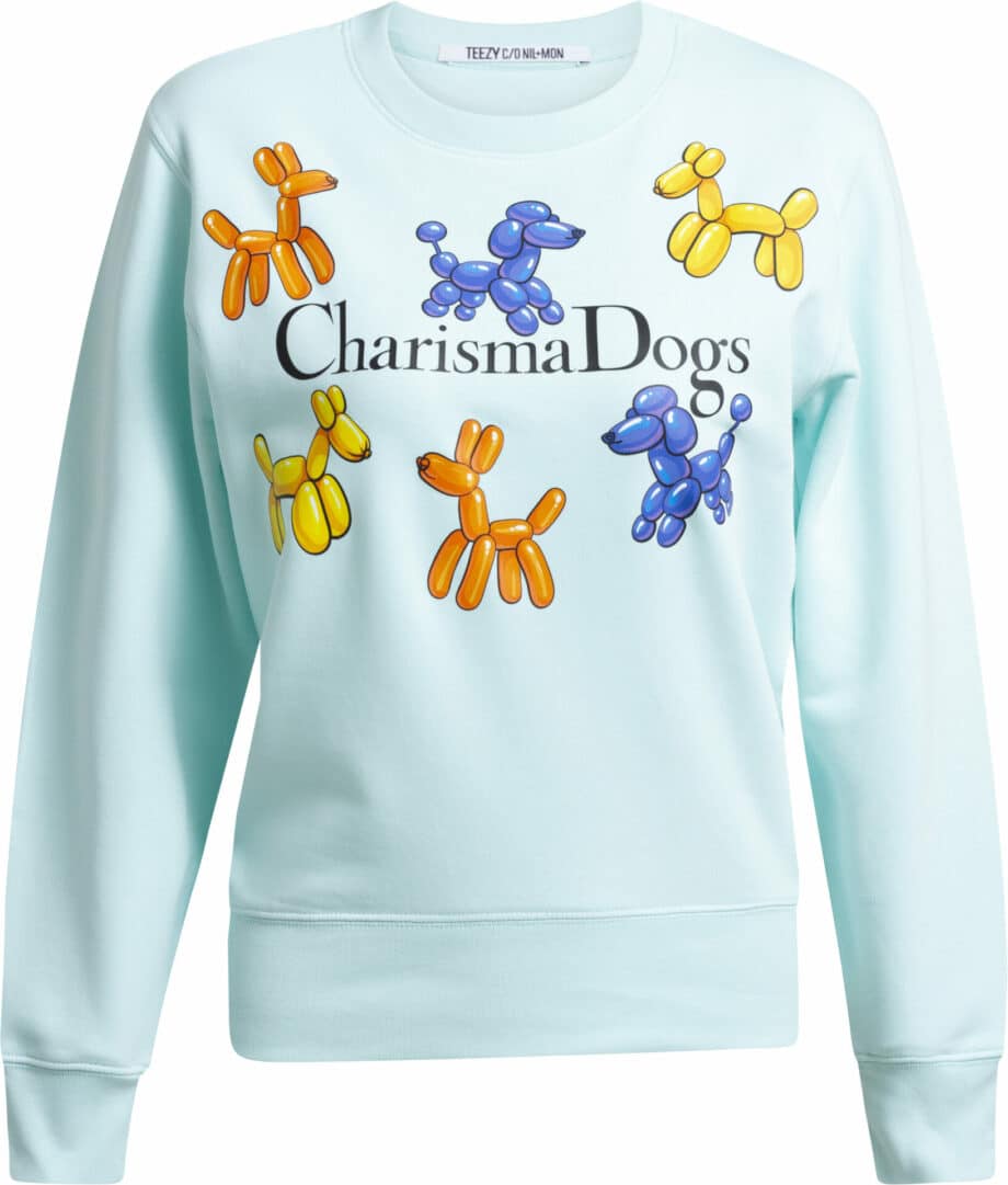 Sweatshirt with Charisma Dogs Print