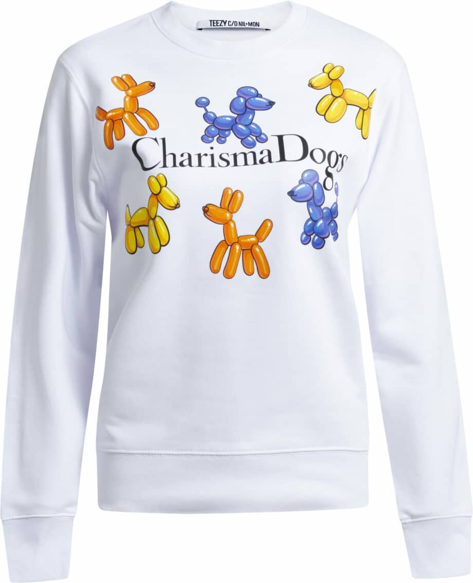 Sweatshirt with Charisma Dogs Print