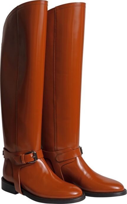 Smooth leather boots availiable in different colors - Image 3