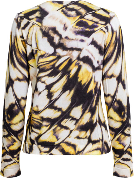 Strickweste mit ornamentalem Musterprint – Bild 3