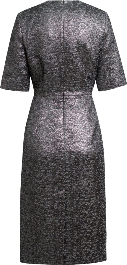 Kniebedeckendes Etuikleid mit kurzem Arm – Bild 3