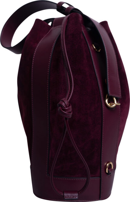 Bucket Bag im Ledermix – Bild 4