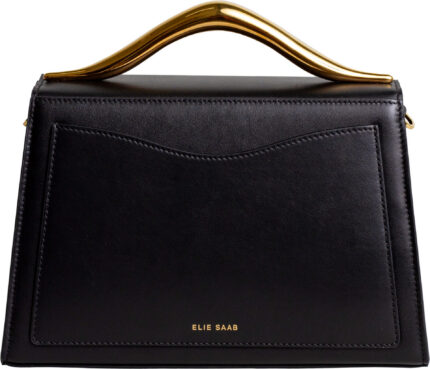 Leder Henkeltasche mit Metallhenkel – Bild 4