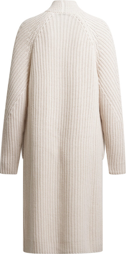 Offener Cashmere Mantel mit aufgesetzten Taschen – Bild 3