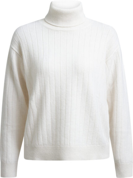 Wool knit pullover with turtle neck - Image 6