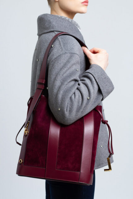 Bucket Bag im Ledermix – Bild 2