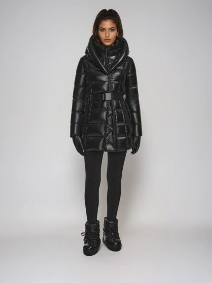 Taylor Daunenjacke in Schwarz – Bild 2