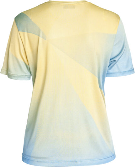 Seiden-T-Shirt mit grafischem Farbverlauf – Bild 3