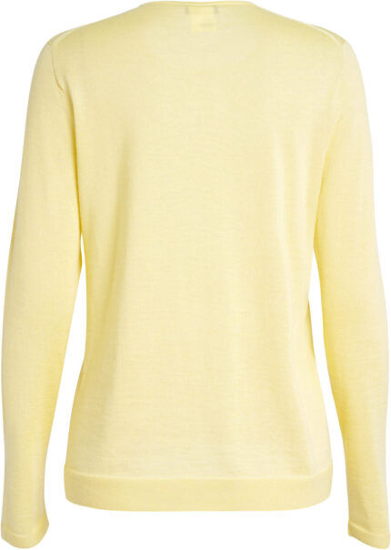 Feinstrickpullover aus Kaschmir-Seiden-Mix mit Rundhalsausschnitt – Bild 3