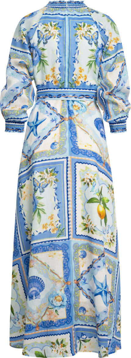 Lakelynn Maxi Kleid im Scarf-Print – Bild 4