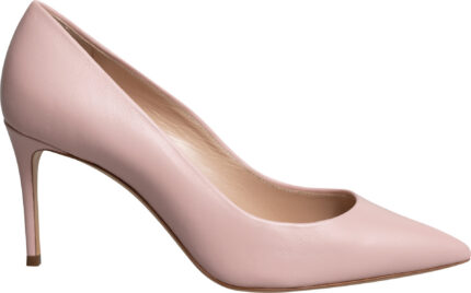 Elegant Leather Pumps with 8 cm Stiletto Heel