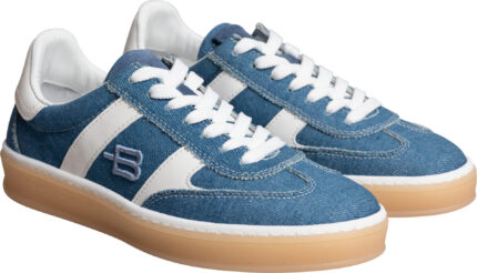 Denim-Sneaker mit Kontrastdetails – Bild 2