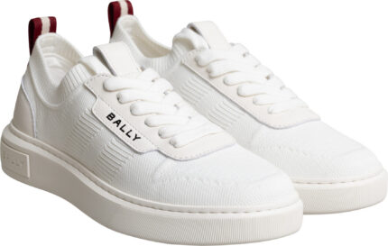Strick-Sneaker mit Logo-Detail und Plattformsohle – Bild 9