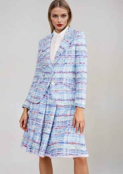 Bouclé-Blazer in exklusiver Tweed-Optik – Bild 2