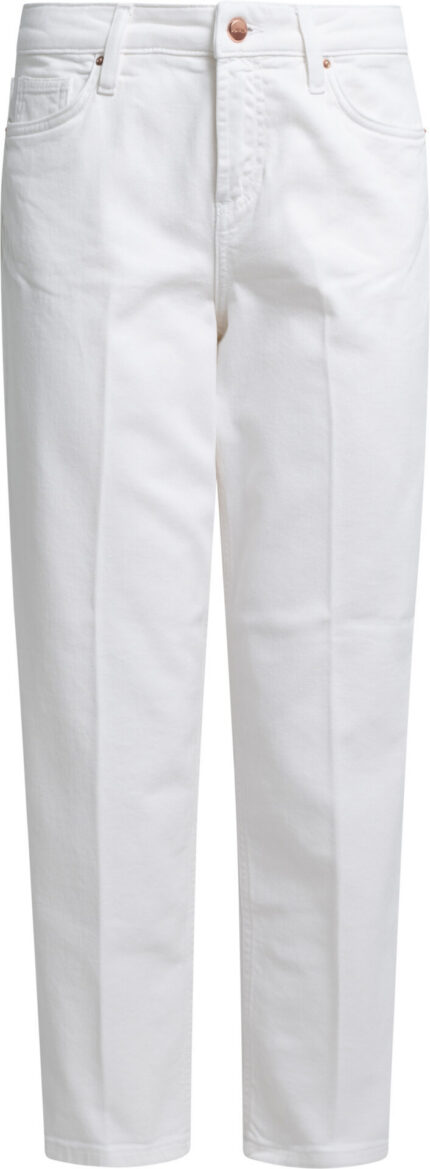 Gerade Baumwoll-Stretch Jeans mit 5-Pocket-Design – Bild 3