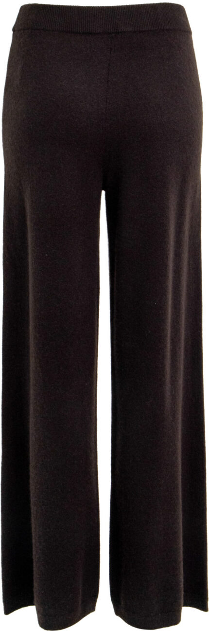 Kaschmir-Strickhose mit weitem Bein – Bild 5