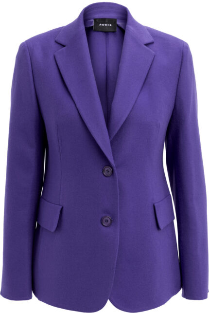 Luxurious pure cashmere blazer with a tailored silhouette and notched lapels - Image 3