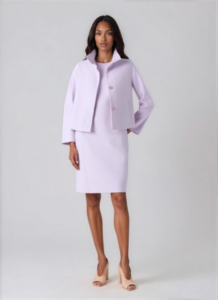 Short Cashmere and Silk-Blend Jacket<br/> - Image 2