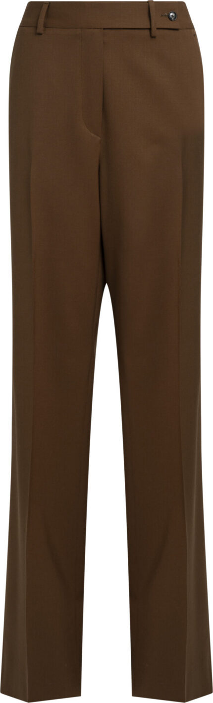 Schurwollhose mit Bügelfalte