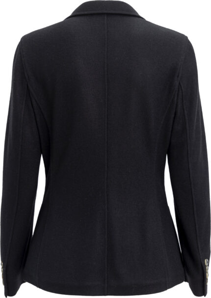Kaschmir-Seiden-Blazer mit Swarovski-Kristallen – Bild 4