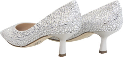 Spitze Pumps mit echten Swarovski-Steinen und 6 cm Absatz – Bild 3