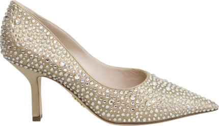 Spitze Pumps mit echten Swarovski-Steinen und 7,5 cm Absatz – Bild 3