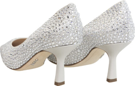 Spitze Pumps mit echten Swarovski-Steinen und 7,5 cm Absatz – Bild 7