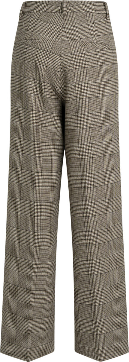 Glencheck-Hose mit weitem Bein – Bild 3