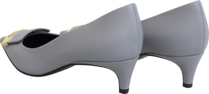 Spitzer Pumps mit Schmuckdetail und 5 cm Absatz – Bild 6