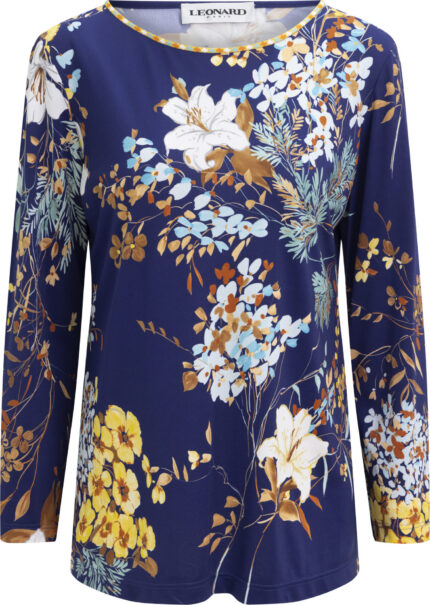 Langarmshirt mit floralem Print – Bild 4