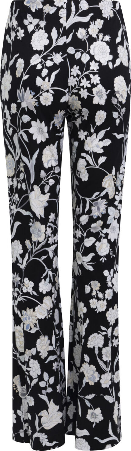 Trousers with Floral Print and Straight Leg<br/> - Image 3
