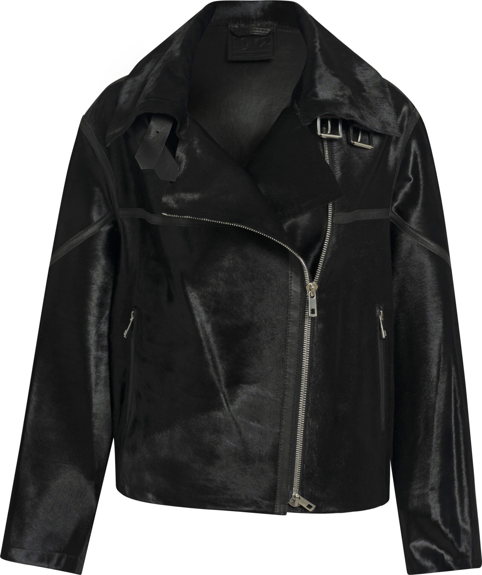 K15273_schwarz_2199_a Shearling-Jacke aus Lammleder – Bild 1