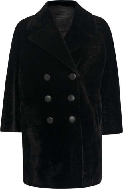 Shearling-Mantel aus Lammleder – Bild 3