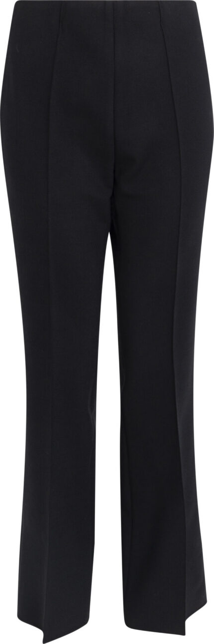 Elegante Schurwollhose mit ausgestelltem Bein – Bild 4