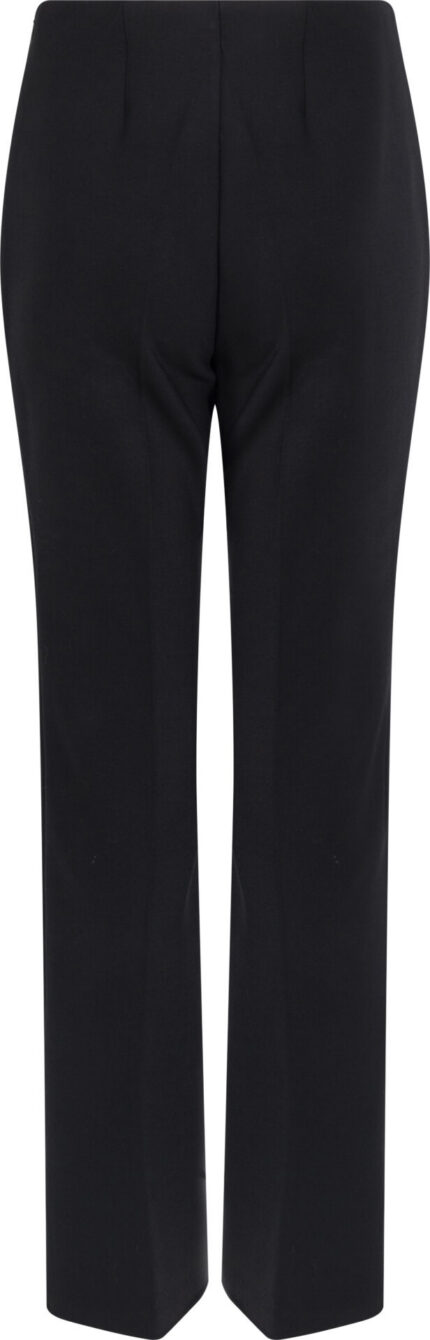 Elegante Schurwollhose mit ausgestelltem Bein – Bild 5