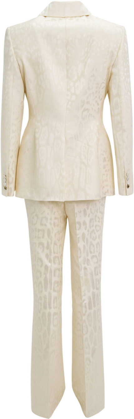 Trouser Suit with Tonal Animal Design<br/> - Image 4