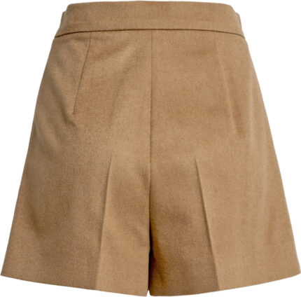 Short aus Kamelhaar mit Bundfalten – Bild 4