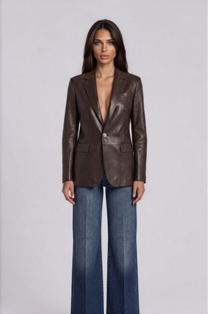 Parker Blazer aus Lammleder – Bild 2
