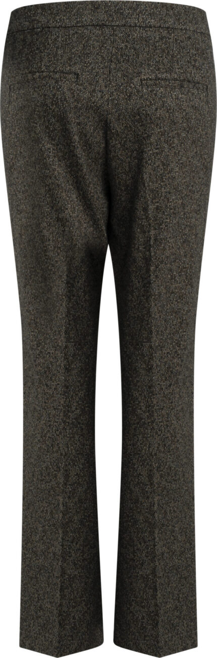 Strukturierte Hose mit ausgestelltem Bein – Bild 2