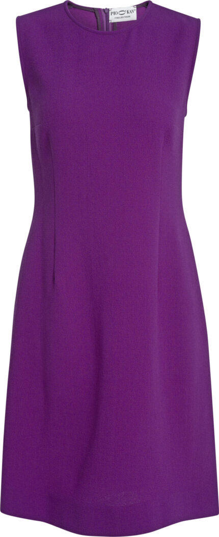 Ärmelloses Kleid aus Schurwolle