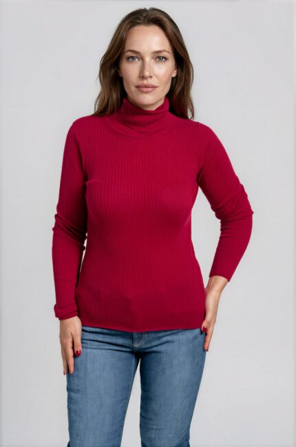 Rollkragenpullover aus 100% Kaschmir – Bild 2