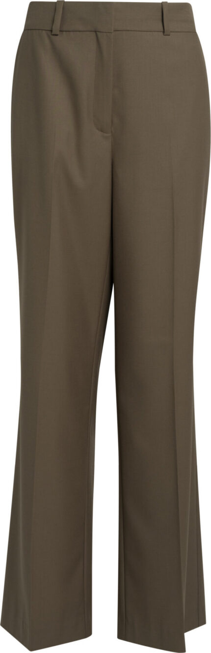 Elegante Bundfaltenhose mit geradem Bein