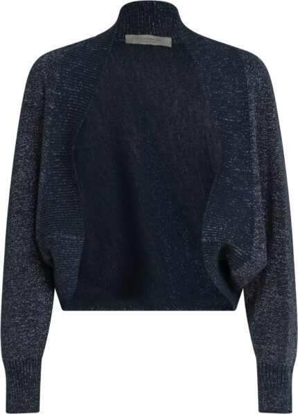 Shimmering Knit Bolero with Long Sleeves<br/>